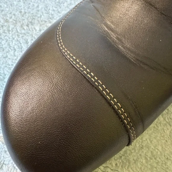 WOLKY Brown Leather Ladies Boots - Picture 6 of 13